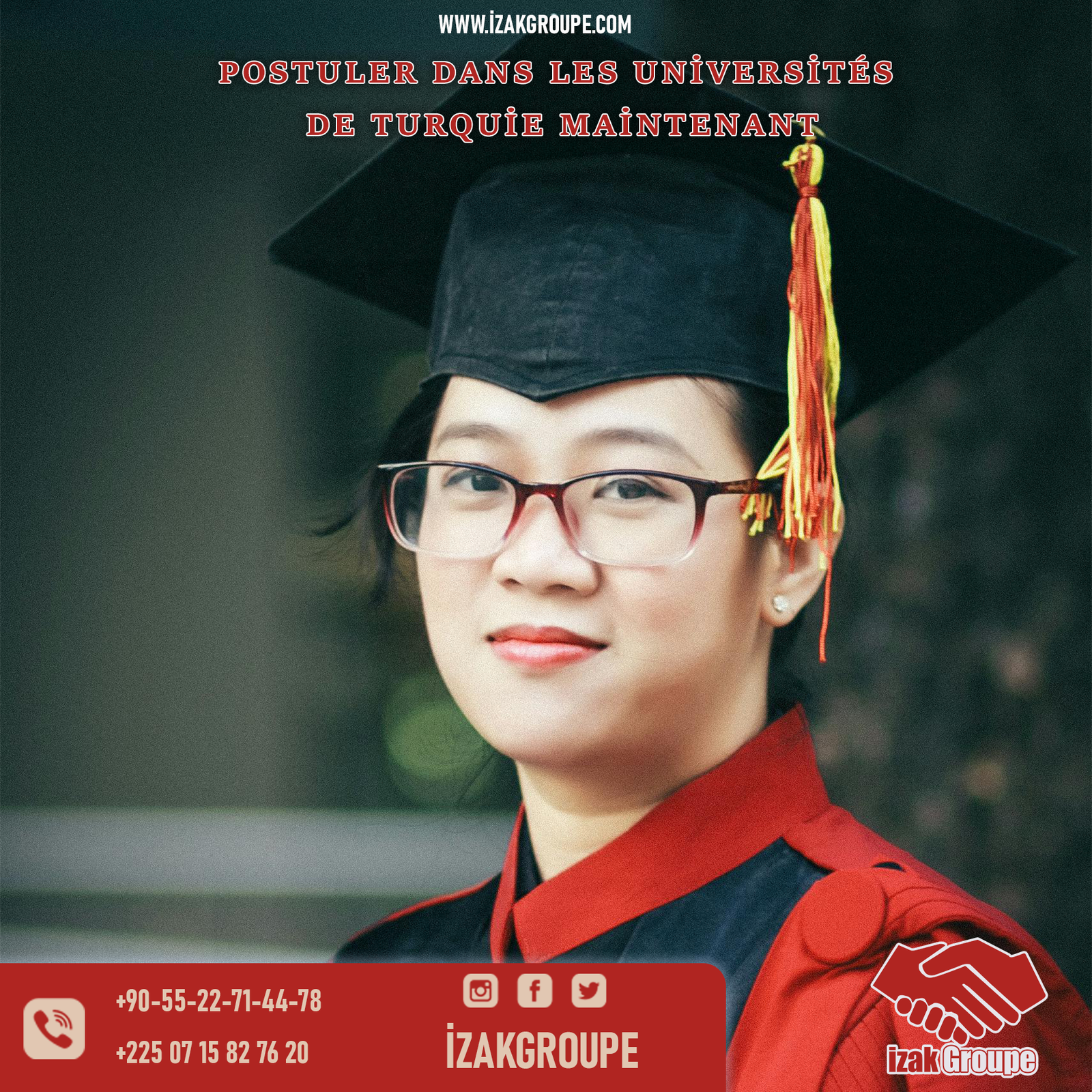 Postulez dès aujourd’hui aux universités d’Ankara !